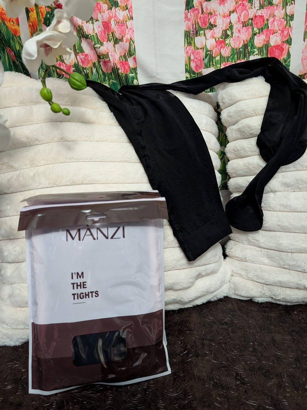 Women's Black  Tights - I'm The Tights Bundle Of 2 - Picture 3 of 5